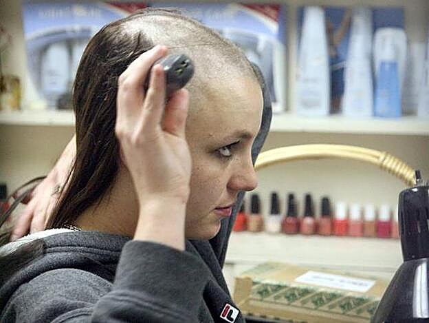 La cantante Britney Spears se rapó la cabeza en 2007.