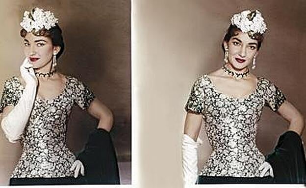 Retratos tomados en su casa de Milán en 1957