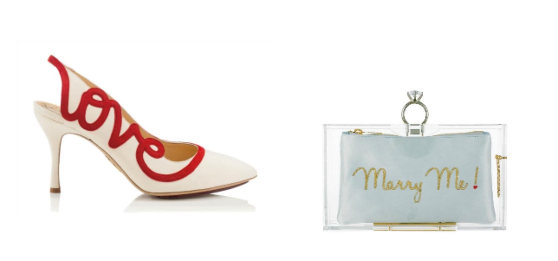 Es la nueva colección de novias de la diseñadora de británica Charlotte Olympia (hermana de la top Alice Dellal). Y, como ya acostumbra en sus colecciones de prêt-à-porter, el sentido del humor no podía faltar en esta línea de zapatos y bolsos: desde planas bailarinas hasta sandalias con plataforma; del diseño minimal al más barroco. Puro contraste.