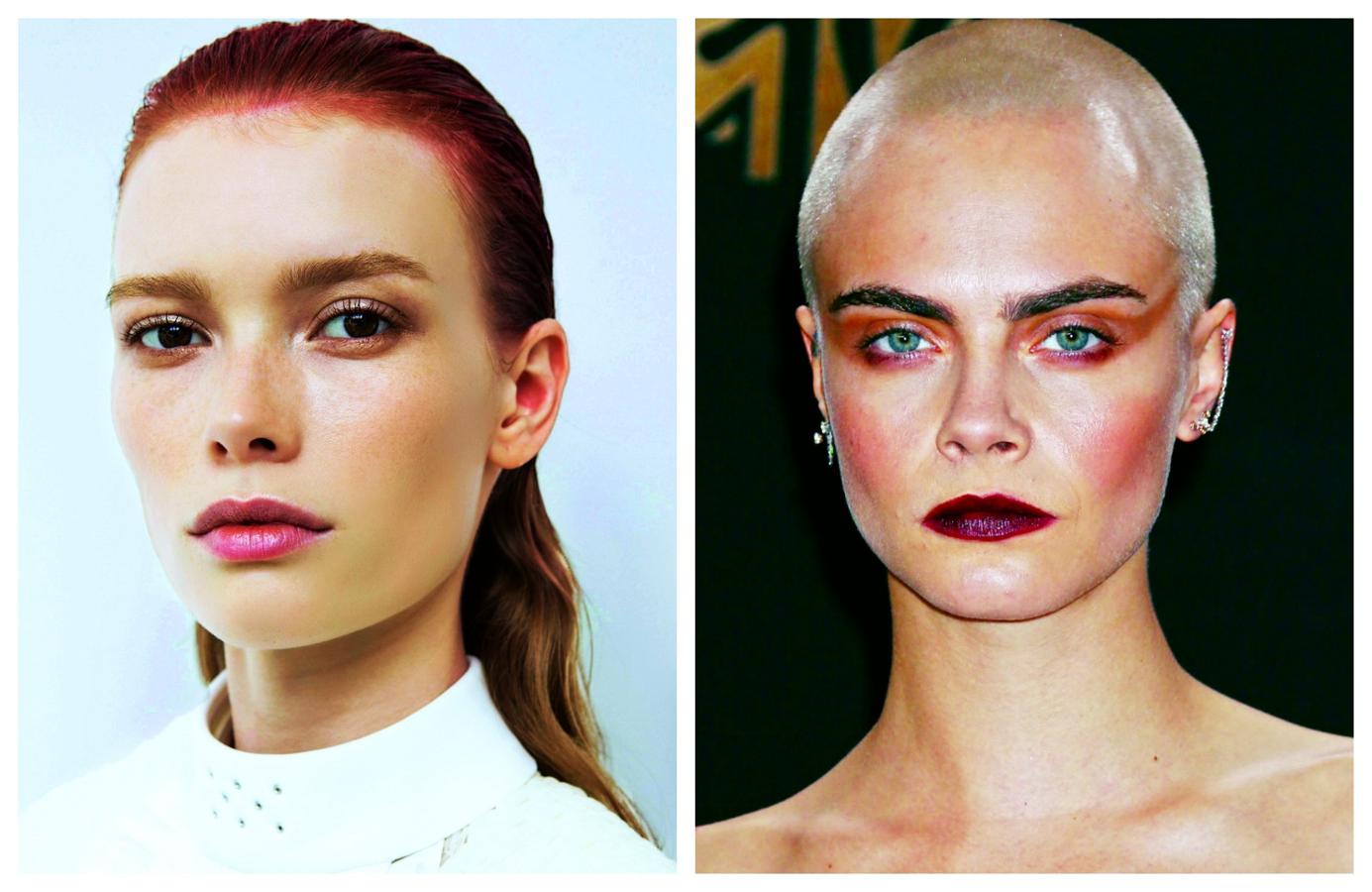 Cara Delevigne nos ha sorprendido con su corte de pelo, pero también con su nuevo smoky de ojos, en tonos melocotón o anaranjados en vez de las sombras negras de inpiración rockera. Lo hemos visto también en muchos desfiles, como el de Paco Rabanne. Paco Rabanne y Cara Delevigne.