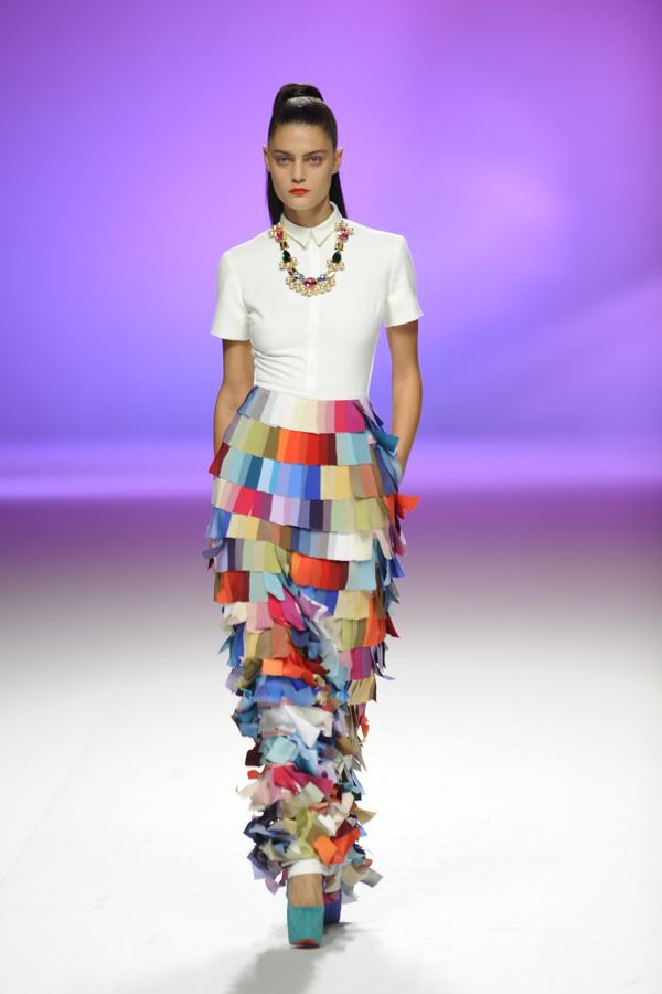 Una de las colecciones que presentó como una oda al amor por su entonces pareja, Pelayo Díaz