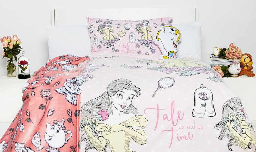 Los textiles de la colección de 'La Bella y la Bestia' de Primark harán que tu habitación sea la de una auténtica princesa...