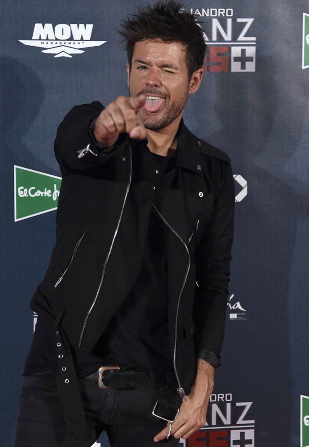 Se mostró tan divertido como siempre sobre la alformbra roja