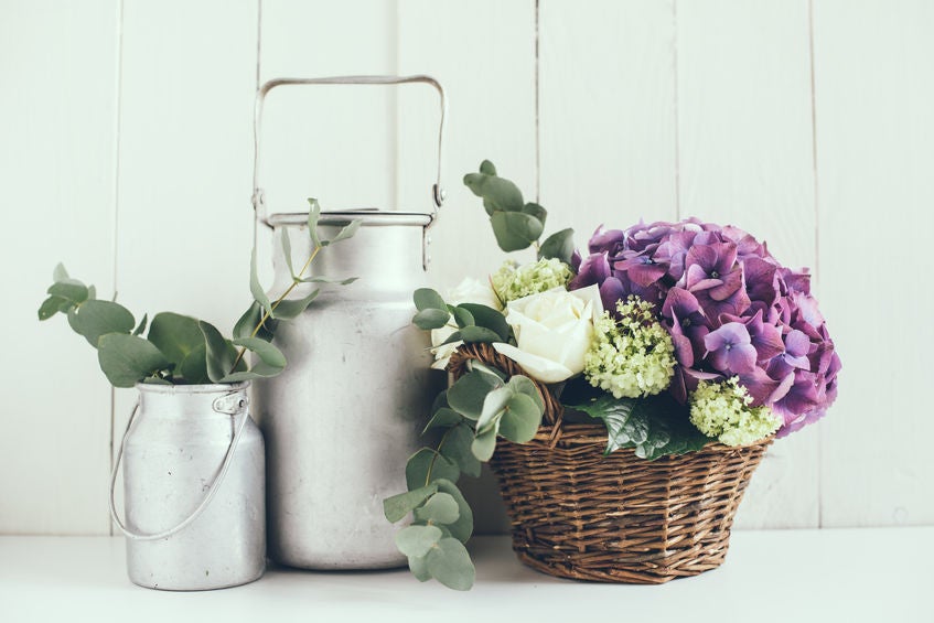 Se lleva lo 'rustic chic' y lo 'vintage', y para ello, nada mejor que apostar por elementos reciclados de segunda mano como estos que nos proponen desde vibbo. Las plantas naturales aportarán frescor y las cestas y jarras crearán rincones con un aire 'retro' digno de revista.