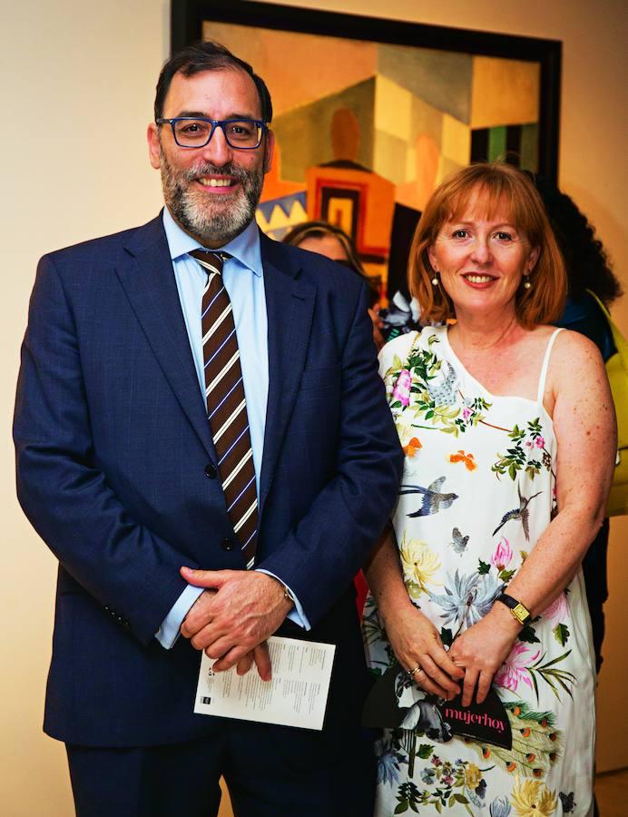 El juez de la Audiencia Nacional Eloy Velasco y la abogada Beatriz Saura