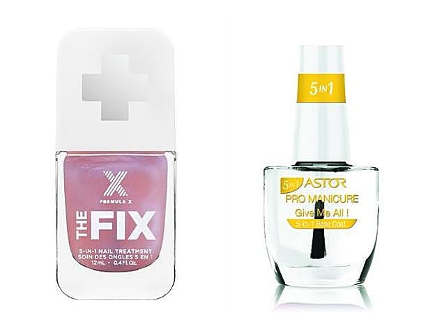 The Fix Tratamiento 5 en 1 de Formula X (3 euros), en Sephora. Give me All Base Multitask de Astor (7,47 euros).
