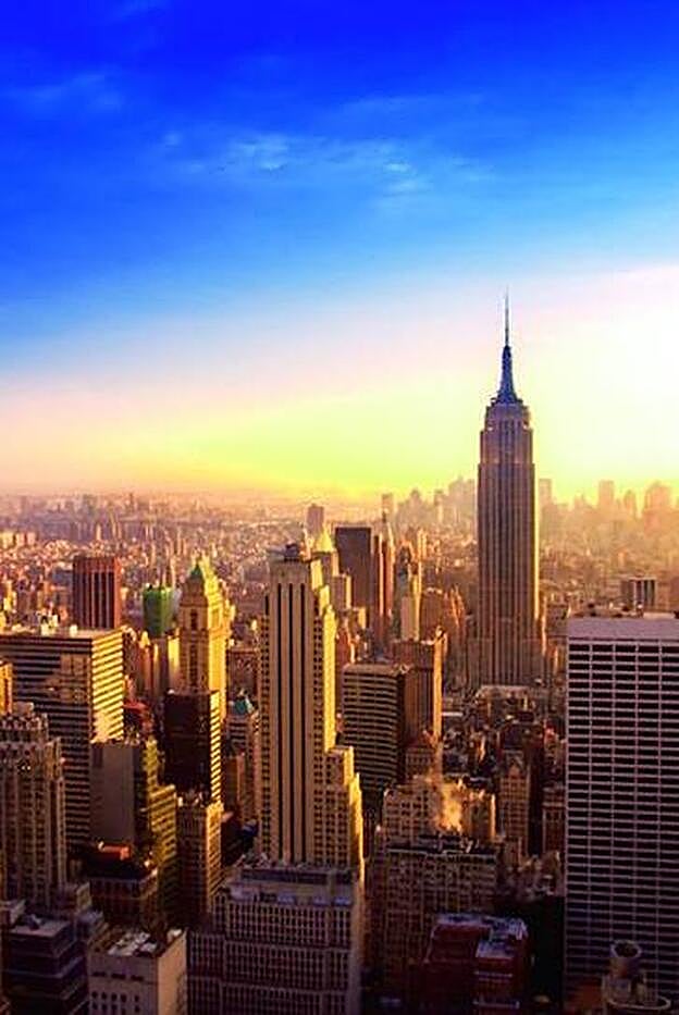 Imagen del skyline de Nueva York.