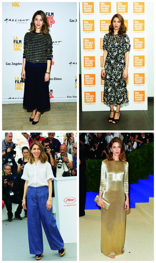 La estética de sus películas nos enamora siempre. Igual que lo hacen ella y su estilo minimal. Con su inalterable media melena y un aspecto de niña buena con un twist de fashion victim. En agosto estrena en España su última película, La seducción, por eso repasamos sus últimos looks.