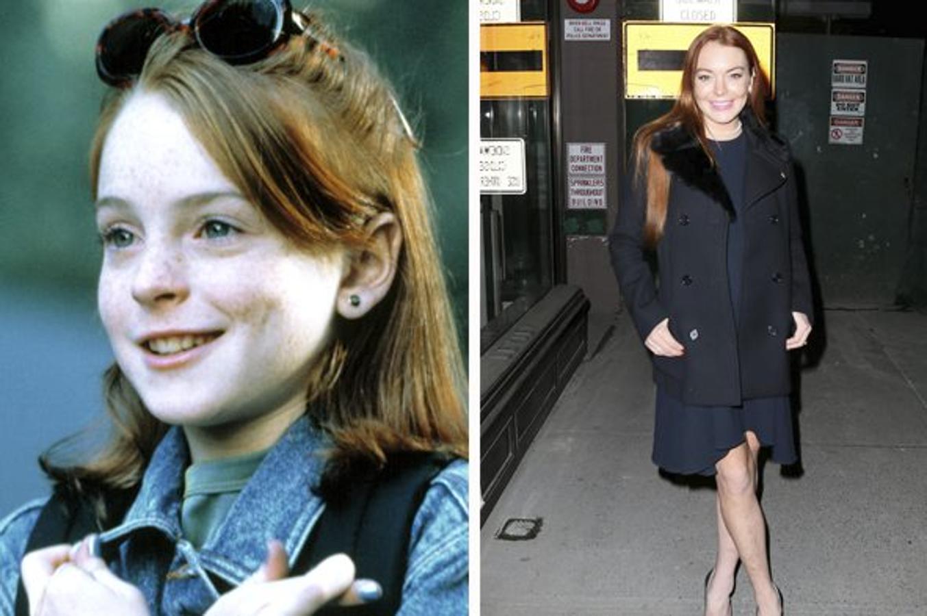 Muchas cosas han cambiado en la vida de Lindsay Lohan, menos su cabellera pelirroja. Aunque en varias ocasiones se la ha teñido de rubio o moreno, ella siempre vuelve a sus orígenes.