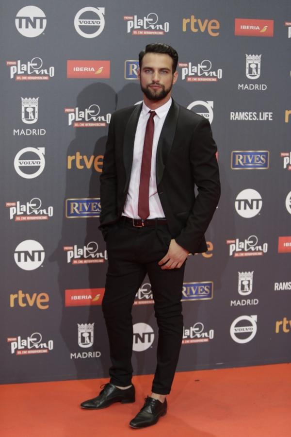 Jesús Castro fue uno de los invitados a la gala de entrega de los Premios Platino que se celebró en la Caja Mágica de Madrid este sábado.