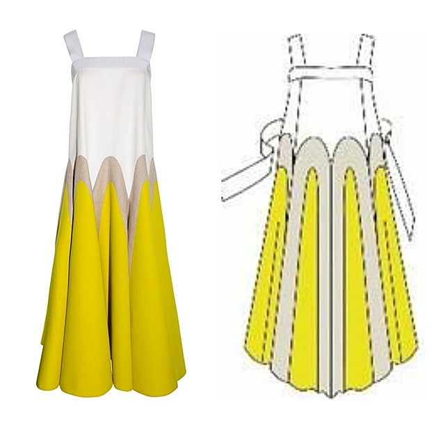 Así es el diseño de Delpozo de Melania Trump