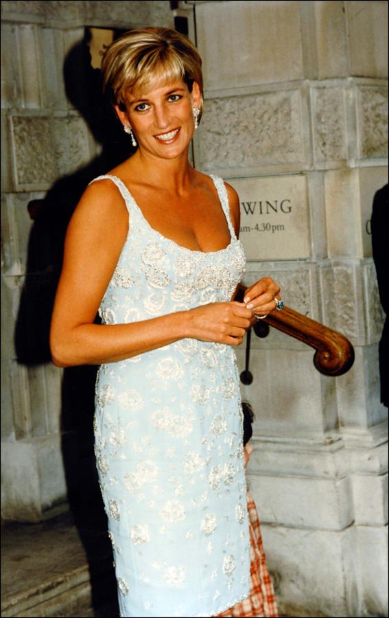 Diana de Gales en 1990.