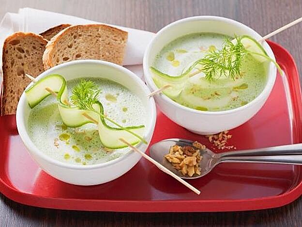 Sopa fría de pepino