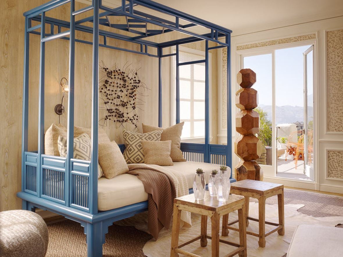 La inspiración medieval de este espacio que nos proponen desde Philipotts se crea a través de piezas reinventadas en un juego de diseño que une pasado y presente (imagen cortesía de Houzz.es).