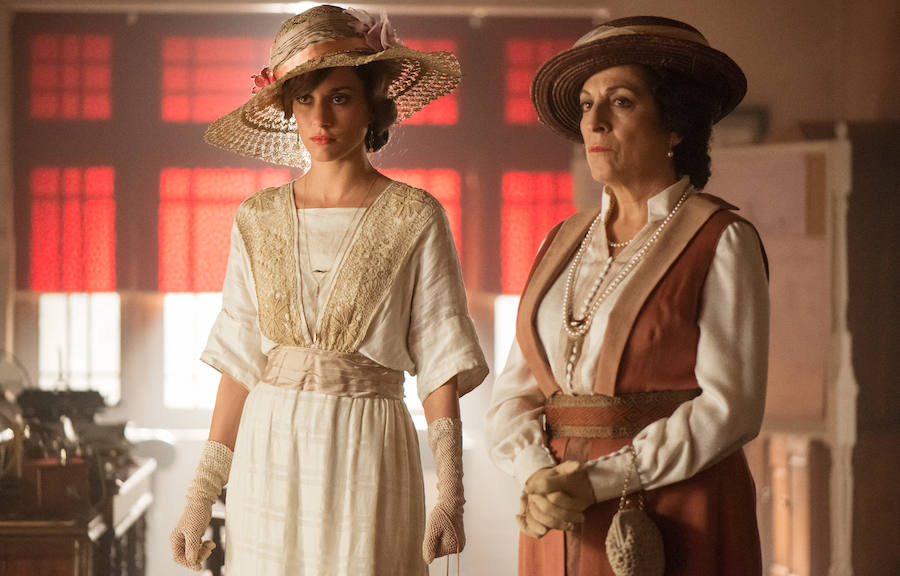 Uno de los momentos dramáticos de la serie Tiempos de guerra, de Bambú Producciones.