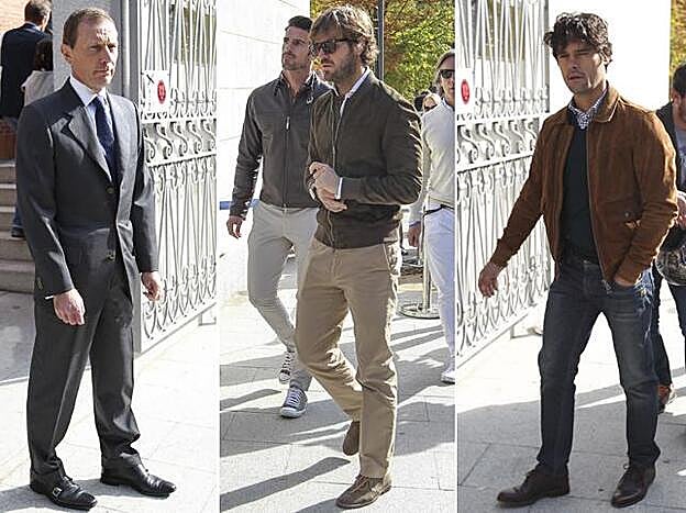 Emilio Butragueño, Rosauro Varo y Miguel Abellán.