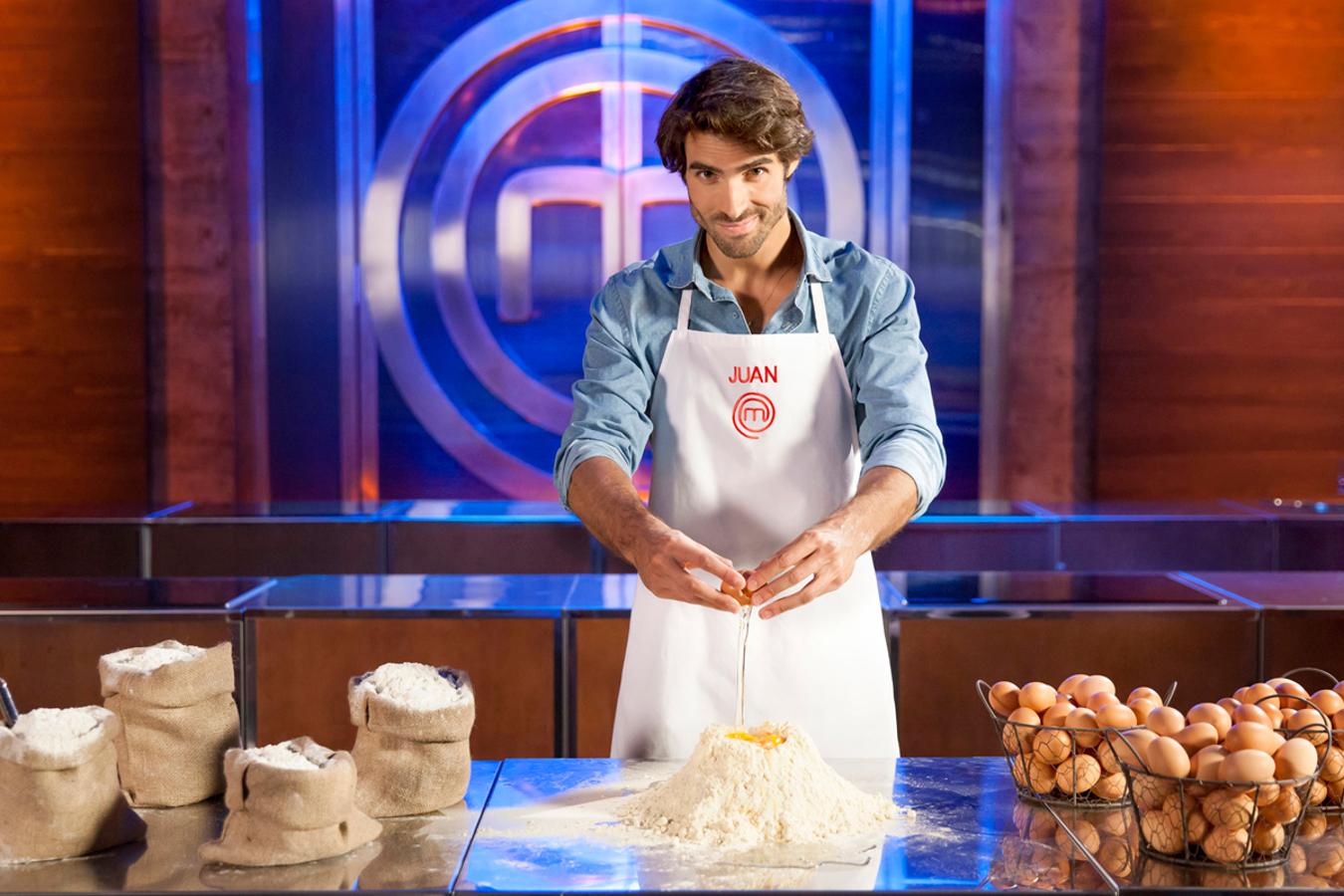 El modelo cubano Juan Betancourt acude a 'MasterChef Celebrity 2' con ganas de romper tópicos. Su lema es "sacrificio, esfuerzo y ganas".