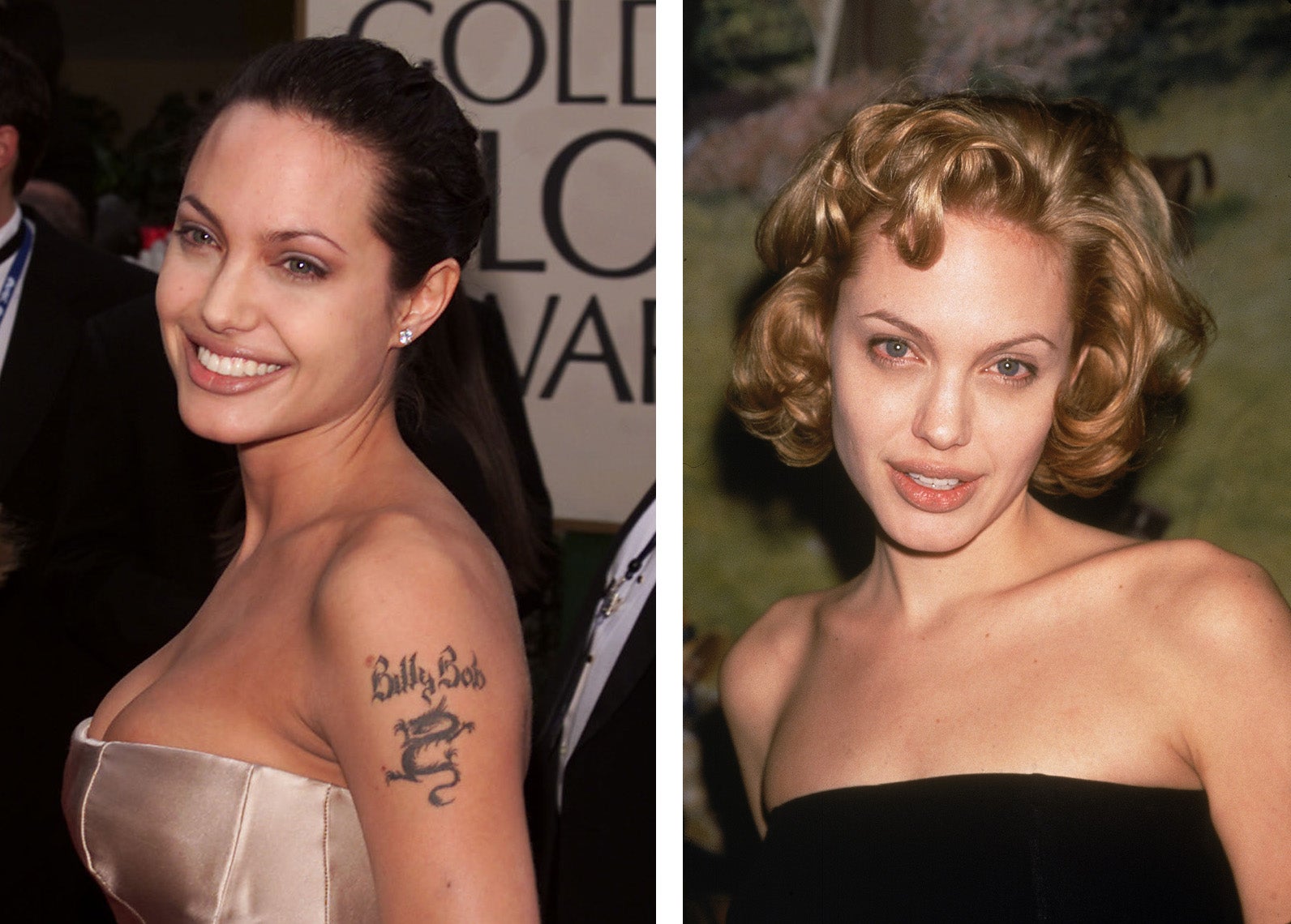 Independientemente de su mastectomía para prevenir el cáncer de pecho (por el que falleció su madre), la actriz Angelina Jolie también se sometió a una operación de aumento hace años.