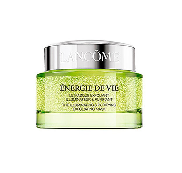 Energie de Vie Mascarilla Exfoliante, Iluminadora y Purificante de Lancome /45 euros).