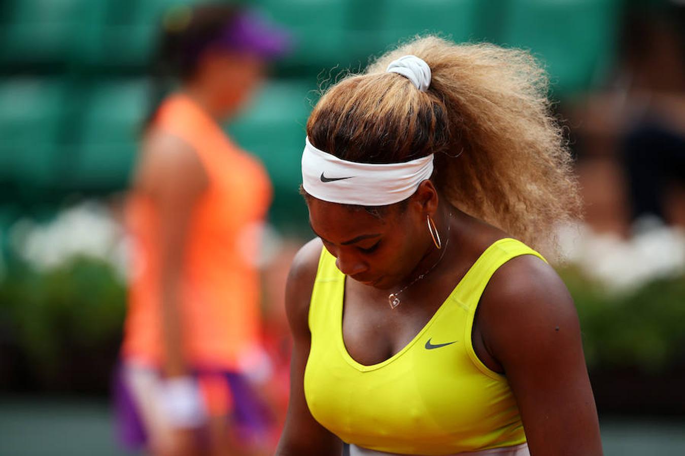 En 2014 se encuentra, nuevamente, con Serena Williams en Roland Garros. Y gana.
