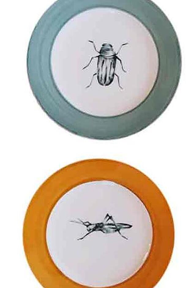 Platos de la firma Los platos de Pan.