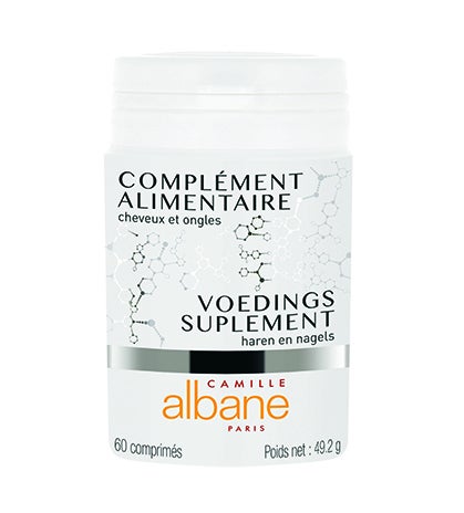 Con minerales, levadura de cerveza, vitaminas, aminoácidos,  aceite de semilla de calabaza Aliado ideal de un programa anti-caída, este suplemento nutricional es rico en nutrientes, incluyendo zinc. (26 €)