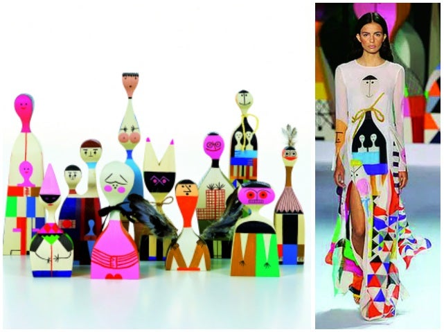 Alexander Girard (1907-1993), uno de los grandes diseñadores gráficos norteamericanos del siglo XX, es ahora objeto de doble homenaje por parte de la firma de decoración Vitra y de la marca de moda Akris. Vitra ha creado una colección de objetos (bandejas, tazas, cojines, muñecas de madera...) basada en sus trabajos. Por su parte, Akris acaba de presentar en París su colección de primavera 2018 inspirada en el autor.