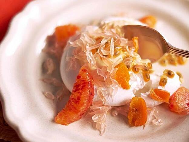 Resultado final de este postre.