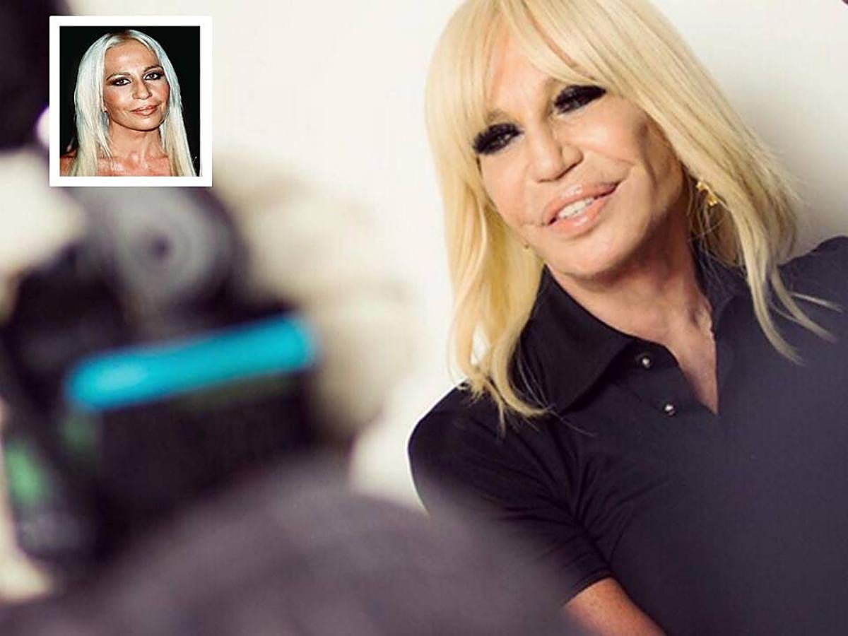 Poco queda de la imagen que guardamos de la diseñadora en sus comienzos cuando, junto a su hermano Gianni Versace levantó una de las grandes casas de la moda.