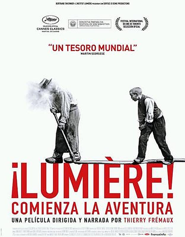 Cartel de la película dirigida por Thierry Frémaux ('Lumiere').