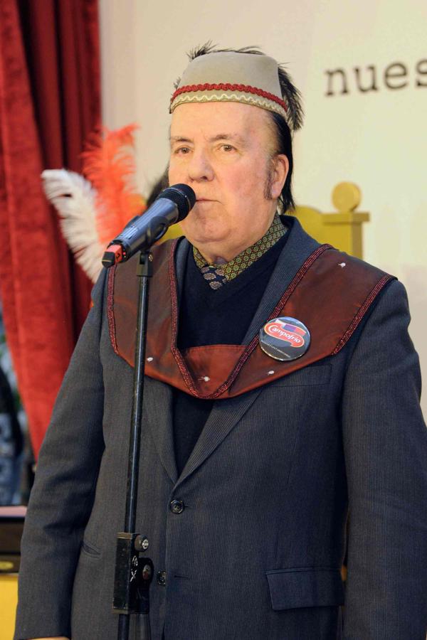 Chiquito de la Calzada durante un acto de la marca Campofrío en 2013.
