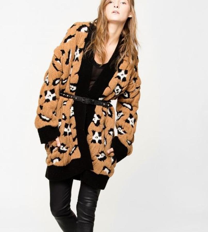 Chaqueta con estampado de leopardo de Zadig & Voltaire. Precio sin descuento: 549 euros.