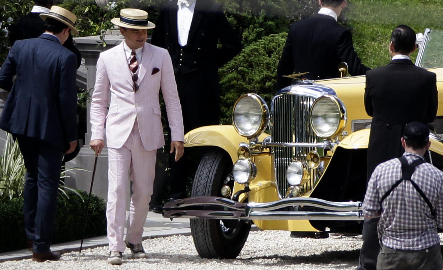Y aquí, Leonardo Dicaprio en 'El gran Gatsby'.