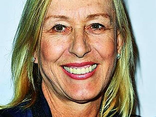 Martina Navratilova.