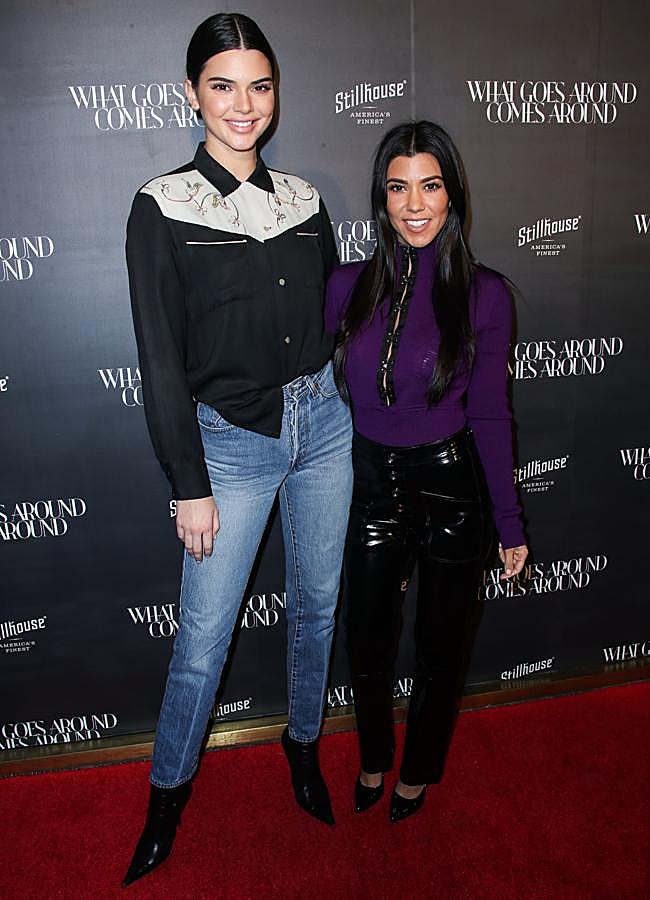 Aunque no lo parezca, son hermanas y comparten genes. Eso sí, el reparto de centímetros fue desigual en su ADN:  Kendall Jenner mide 1.79m y  Kourtney Kardashian , 1.52m.