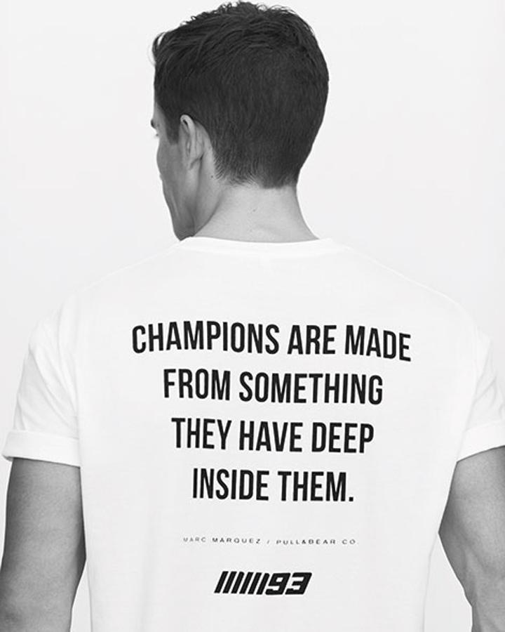 Marc ha colaborado con el equipo de diseño para crear prendas de aire deportivo de chico y de chica.