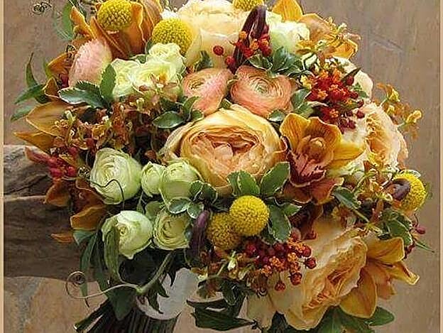 Galería. Pincha en la imagen para ver más fotos de ramos de novia de otoño-invierno.