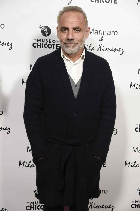 Joaquín Torres en la presentación de las joyas de Mila Ximénez.