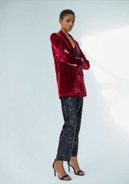 Pantalones de lentejuelas de Mago: 39,99 euros.