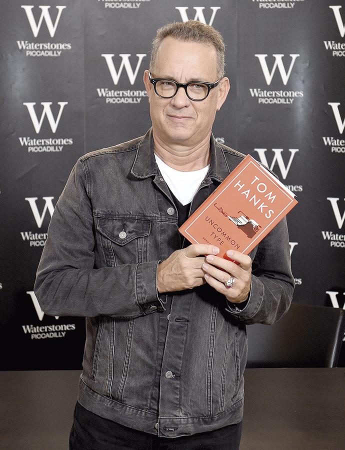 Tom Hanks se acaba de estrenar como escritor con un libro de cuentos.