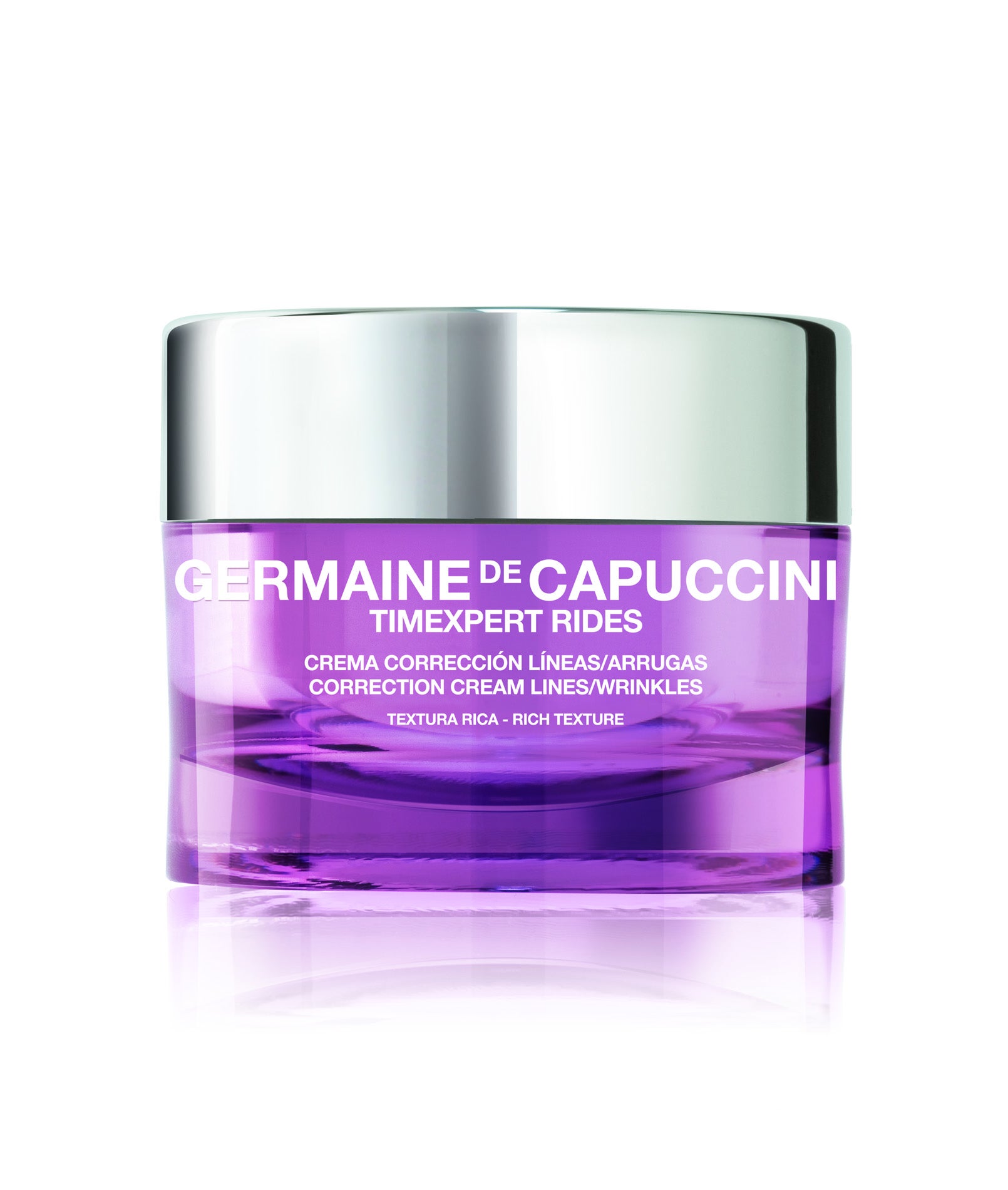 Germaine de Capuccini lanzó en 2004 la Crema Corrección Líneas/Arrugas que se convirtió en un best seller de la marca en poco tiempo.