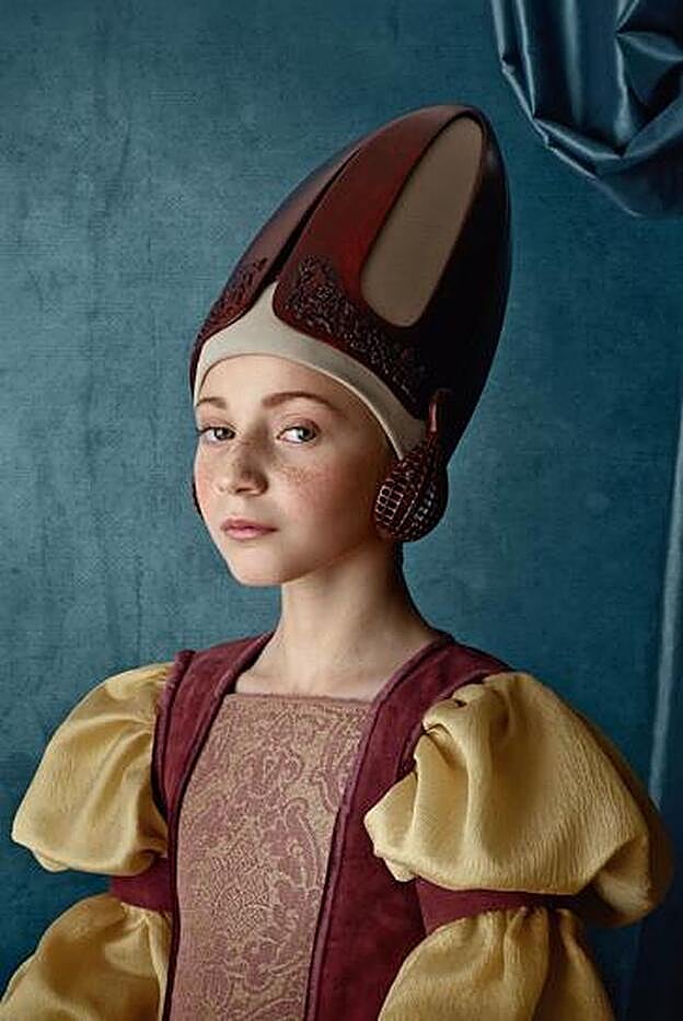 'Ritratto di Fanciulla', serie '1406'