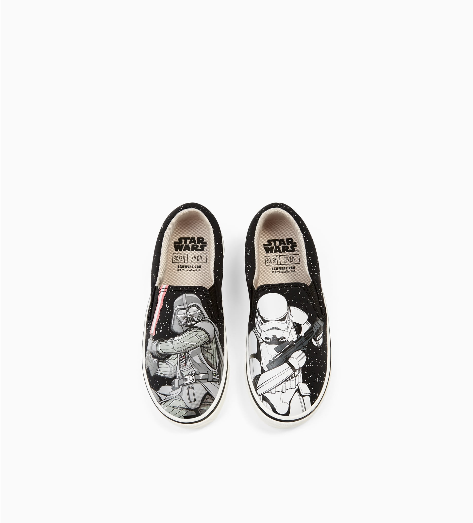 Bambas de Star Wars de Zara, disponibles hasta el número 38: 22,95 euros.
