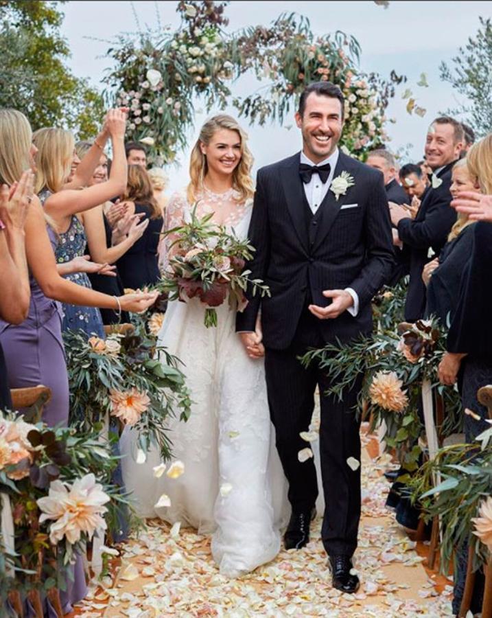 Kate Upton colgó esta imagen vestida de novia y convertida en esposa de Justin Verlander pocos días después del enlace. La boda se celebró el 4 de noviembre.