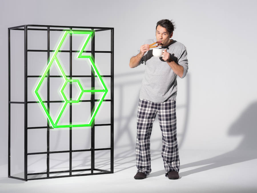 Iñaki López y Cristina Pardo posan durante la presentación de las Campanadas de Atresmedia. Ellos despedirán el año en LaSexta y Cristina Pedroche dará las campanadas con Alberto Chicote en Antena 3.