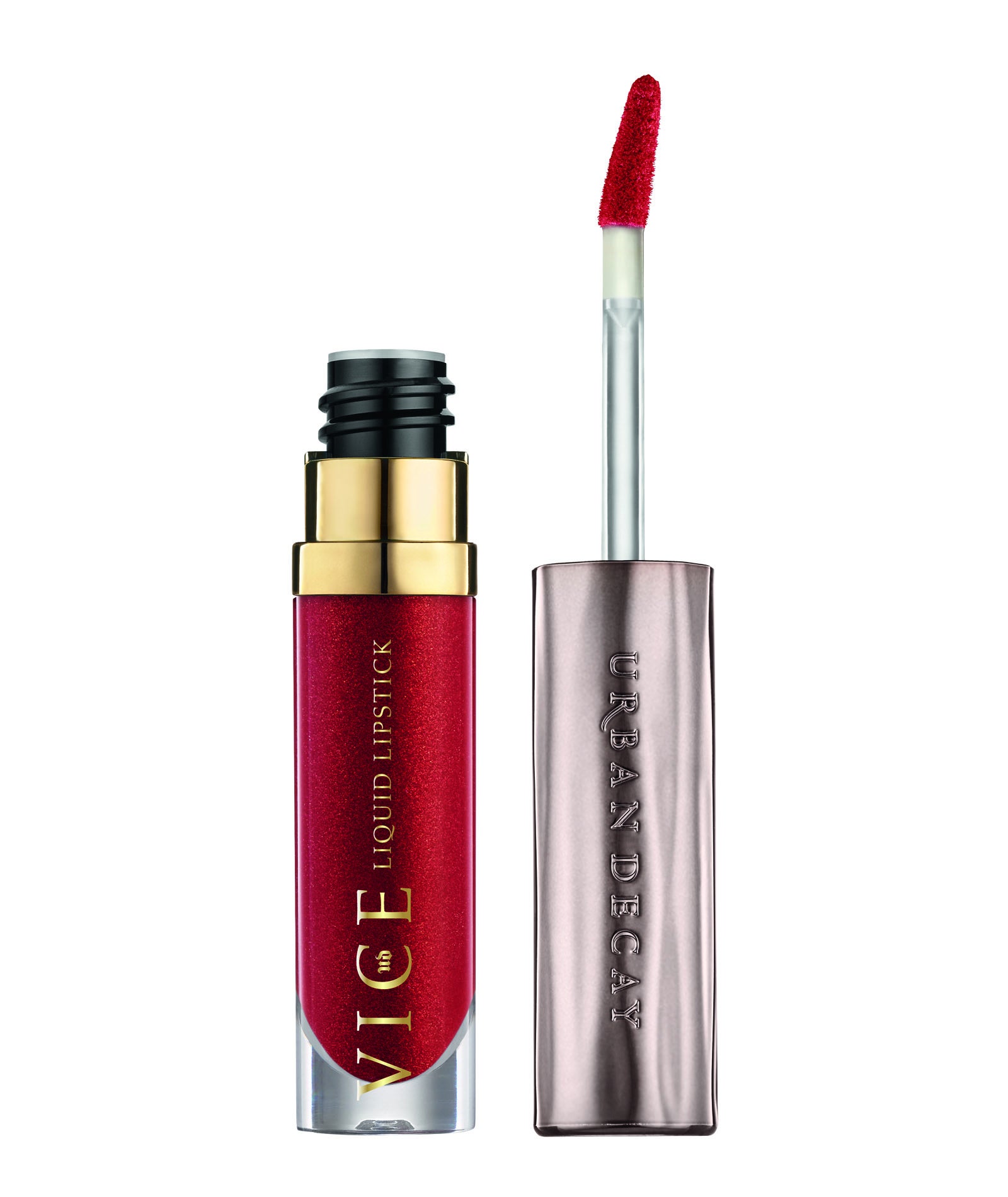 Brillo de labios Vice Liquid Lipstick de la colección de maquillaje de Navidad de Urban Decay (19€)