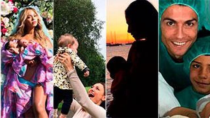 Fotos: Los niños de los famosos que nacieron en 2017: de Alana Martina a Amalia Millepied Portman