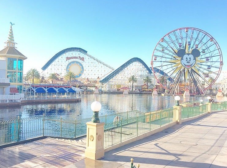 Disney California Adventure Park. Anaheim, EE.UU.