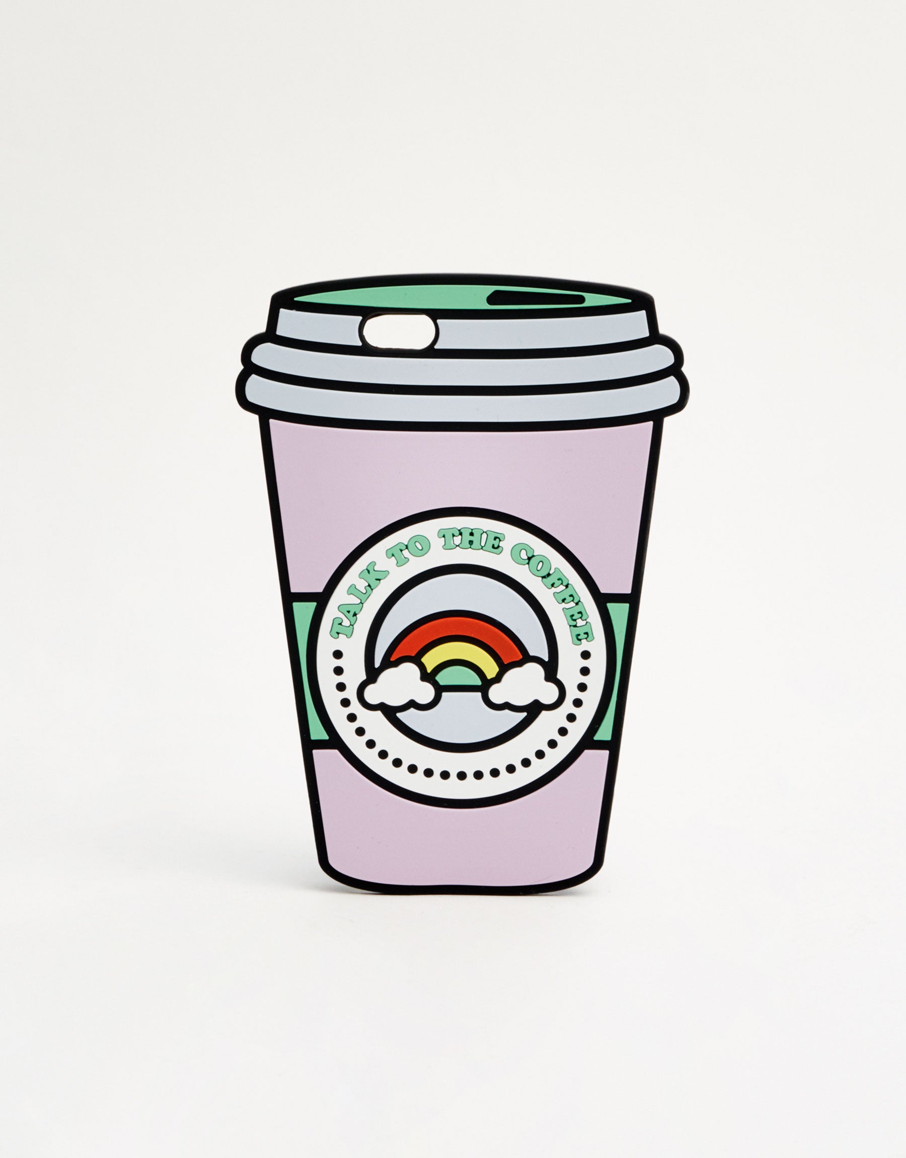 Carcasa de silicona con forma de café de Pull and Bear: 7,99 euros.