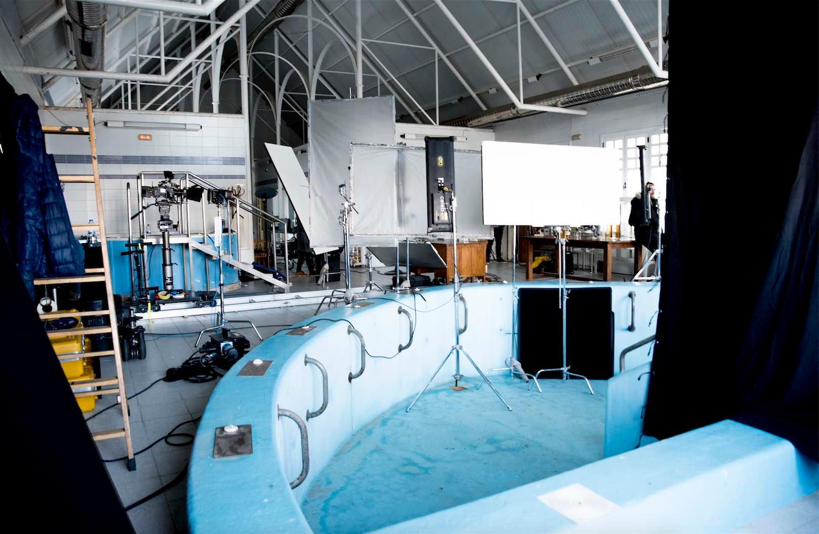 Uno de los espacios donde tuvo lugar el rodaje del anuncio de Navidad de Campofrío, Amodio, ene l Palacio de Salinas en Medina del Campo.